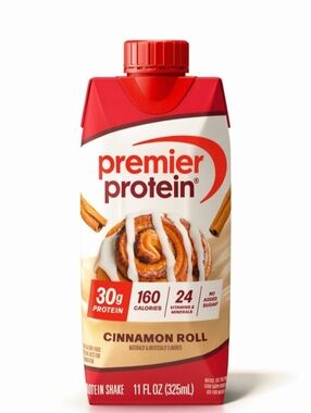 Premier Protein - (12) Cinnamon Roll Flavor Shakes